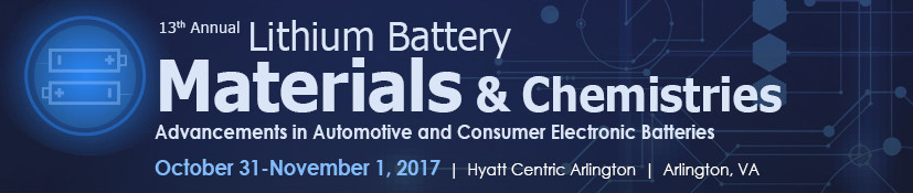 Lithium Battery Materials & Chemistries 2017 image