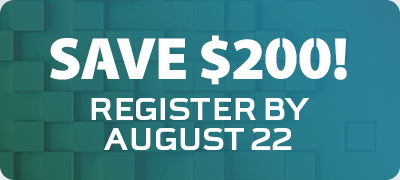 Register Early For Maximum Savings
