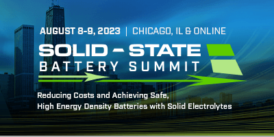 Solid-State Battery Summit - August 8-9 2023