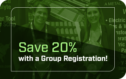 Save 20% with Group Registration