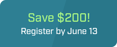 Register Early For Maximum Savings