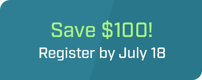 Register Early For Maximum Savings